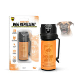 Guard Dog Security citronella spray 0.5oz keychain in action for quick, humane interruption.