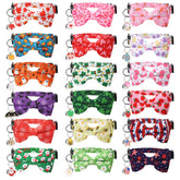 Guiqulai holiday cat collar with bowtie ensemble for festive looks.