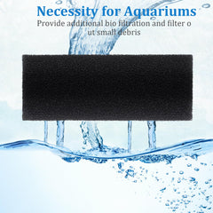 Gulfmew inside-pre-filter sponge demonstrates flow-friendly design for clear water