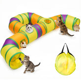 GUSTYLE Cat Tunnel large open view encourages active play and exploration