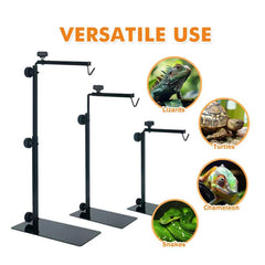 GVWRATW height-adjusted lamp stand adapts to tank sizes for precise lighting setups.