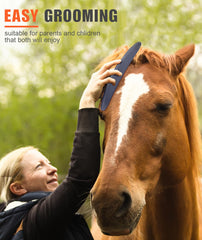 Gydoty skin-friendly grooming brush suited for sensitive animals and short-haired cattle