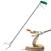 GYORGKSHI 47in snake tongs with long reach for safe field handling