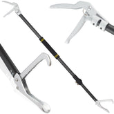 Gzlozak Snake Tongs 55inch Extendable - reach safely to handle snakes.