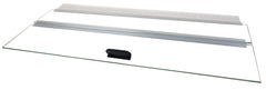 H2Pro 30in glass canopy over a 29-gallon tank reduces evaporation and prevents jumps.