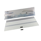 H2Pro glass canopy lid with hinge for secure tank coverage and easy feeding access