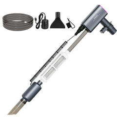 HACPUT cordless aquarium cleaner assembly for easy setup
