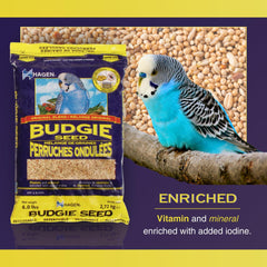 Hagen dust-free blend close-up shows polished mix for clean feeding.
