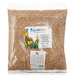 Hagen Pigeon Dove Seed Mix bag highlights dust-free formula for cleaner feeding.