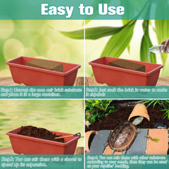 Halatool odor-control reptile substrate helps keep terrariums fresh.