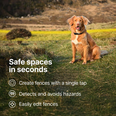 Halo Collar 5 training guidance screen supports boundary learning