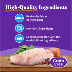 Halo Whitefish Recipe extra hydration in bowl highlights wet texture.