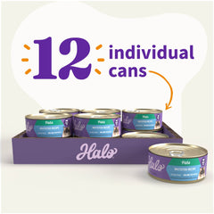 Halo Whitefish Recipe pate texture looks smooth and cat-friendly for easy serving.