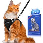 Halypet H200 Pro escape-proof design; secure outdoor walks for active cats.
