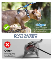 Halypet H300 Pro escape-proof performance prevents slips during adventures