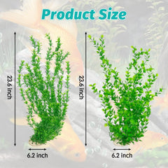 Ceramic-based Hamiledyi aquarium plants offering stable installation