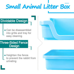 Hamiledyi separable grille and tray design for easy cleaning and odor control