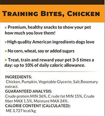 Hank & Harley Training Bites soft texture close-up, grain-free formula for finicky dogs.