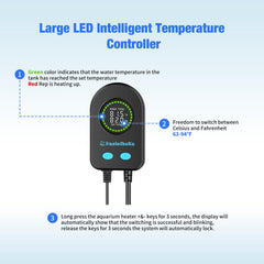 HANLESHUKA 3-in-1 safety features including dry-burn and overheat protection