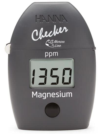 Hanna Marine Magnesium Checker HI783 measures magnesium for stable saltwater aquariums.