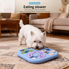 HAOYEGUOJI cat-treat-dispenser visual focus rewards exploration and curiosity during feeding.