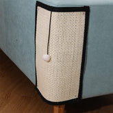 HAOZAIKEJI cat scratcher pad natural sisal surface for durable scratching.