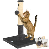 Happi N Pets cat scratching post with natural sisal surface for active claws.