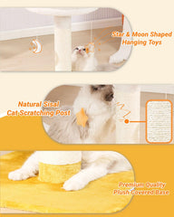 Happi N Pets tip-proof base angle demonstrates stable play and naps.