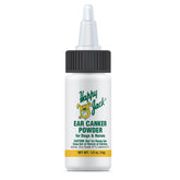 Happy Jack ear canker powder tin for canine ear care and routine relief