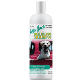 Happy Jack Itch No More shampoo bottle ready for dog bath