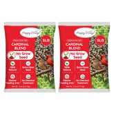 Happy Wings Cardinal Blend packaging ready for backyard feeders