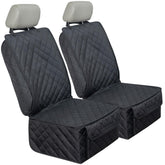 HAPYFOST front seat cover with side flaps protects seats in 2-pack