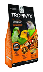 Hari Tropimix small parrot food bag showing premium ingredients for enrichment