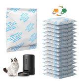 Harich CurLife desiccant bags in a sealed package help keep pet food dry and fresh.