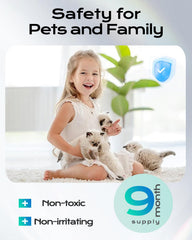 Harich CurLife N60 self-cleaning litter box deodorizer drawer demonstrates easy installation