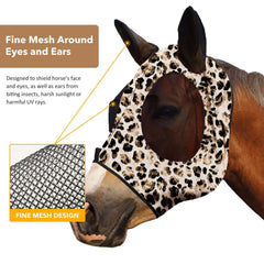 Harrison Howard mask highlighting breathable ear mesh and stretchy fit