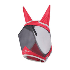 Harrison Howard CareMaster Pro eye-area close-up shows gentle coverage for the eyes during sunny rides
