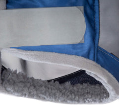 Fleece padding along seams reduces rubbing for comfortable all day wear.