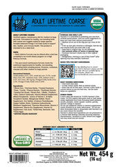 Close-up of organic ingredients in Harrison's formula emphasizing natural nutrition