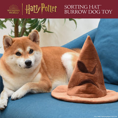 Harry Potter house shield plush for engaging fetch and gentle play