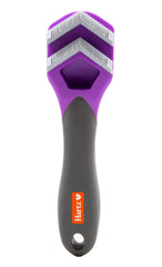 Hartz Groomer's Best Fur Fetcher head close-up showing precise fur removal for cats