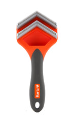 Hartz Groomer's Best Fur Fetcher front view with ergonomic grip for gentle grooming