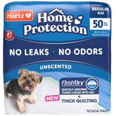 Hartz Home Protection 6-layer pad absorption helps manage accidents on floors.