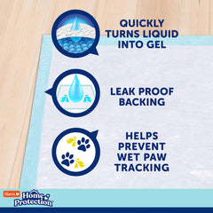 Hartz Home Protection FlashDry gel formation minimizes tracking during cleanup
