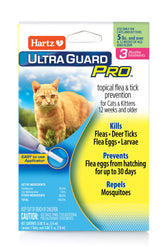 Hartz UltraGuard Pro applicator tip enables easy on-skin cat treatment