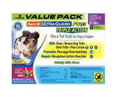 Hartz UltraGuard Pro six-month packaging showing convenient six-month supply