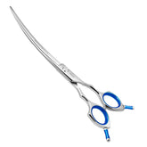 HASHIMOTO dog grooming scissors curved 7.5-inch blade for precise contour trimming