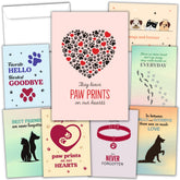 Hat Acrobat 24 pet sympathy cards pack ready to send