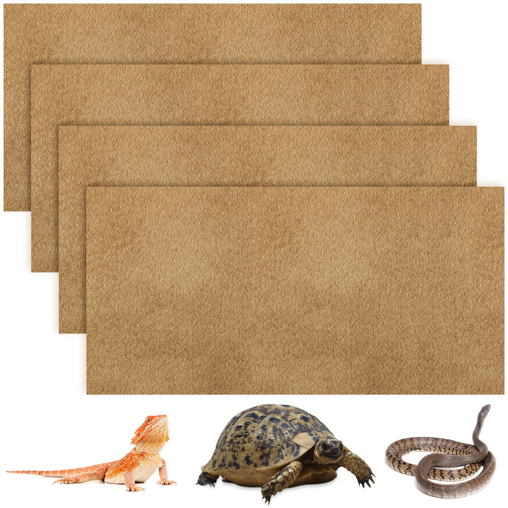 Haull reptile carpet full setup provides a dry, comfortable terrarium floor.