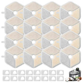 HAVANSIDY Smartoo PTM-643 replacement filters – 16-pack for clean, odor-free water.